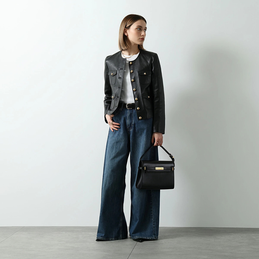 SAINT LAURENT Manhattan 2way Shoulder Bag crossbody